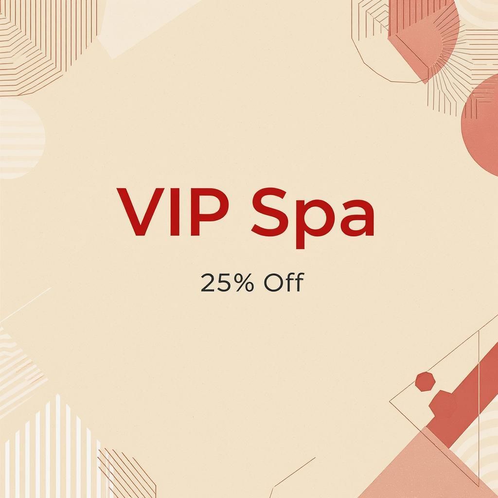 VIP Spa 25% Off